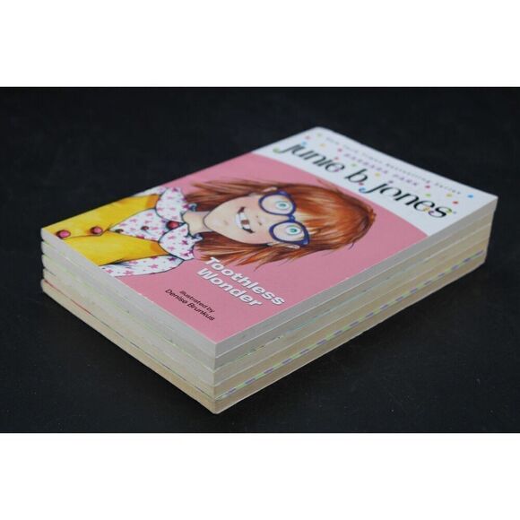 Junie B Jones Lot Of 5 Books. Toothless First Grader Jim's Birthday Spying - Picture 13 of 14